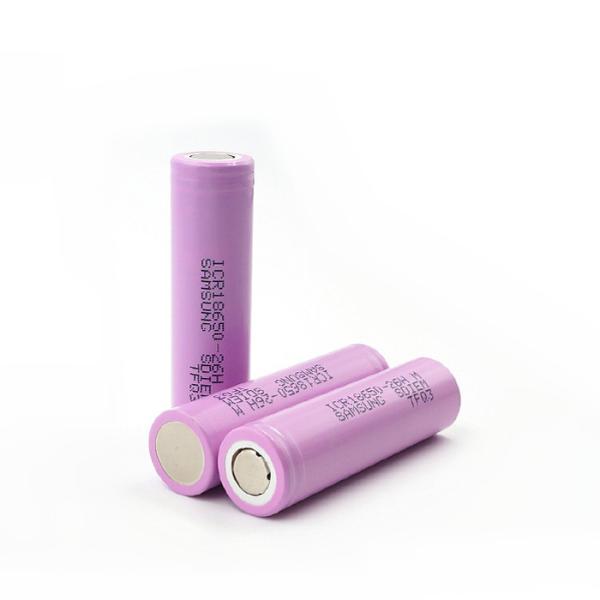 HOT SELLING Samsung 26hm ICR18650-26HM 2600mAh 3.7V 18650 li-ion rechargeable