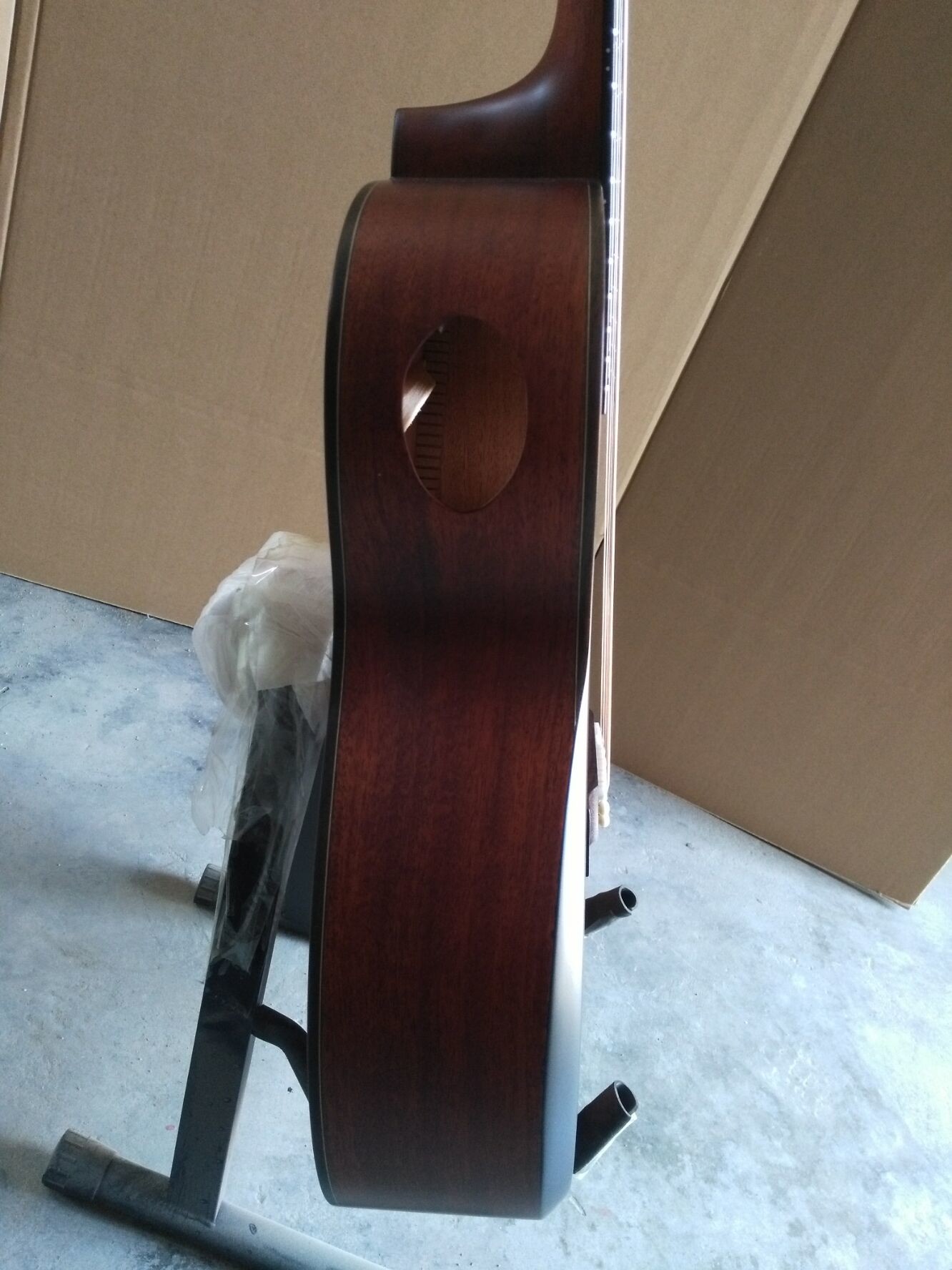 AAAA OM and Auditorium folk Guitars Orchestra 12 string OM all solid mahogany wood acoustic electric guitar