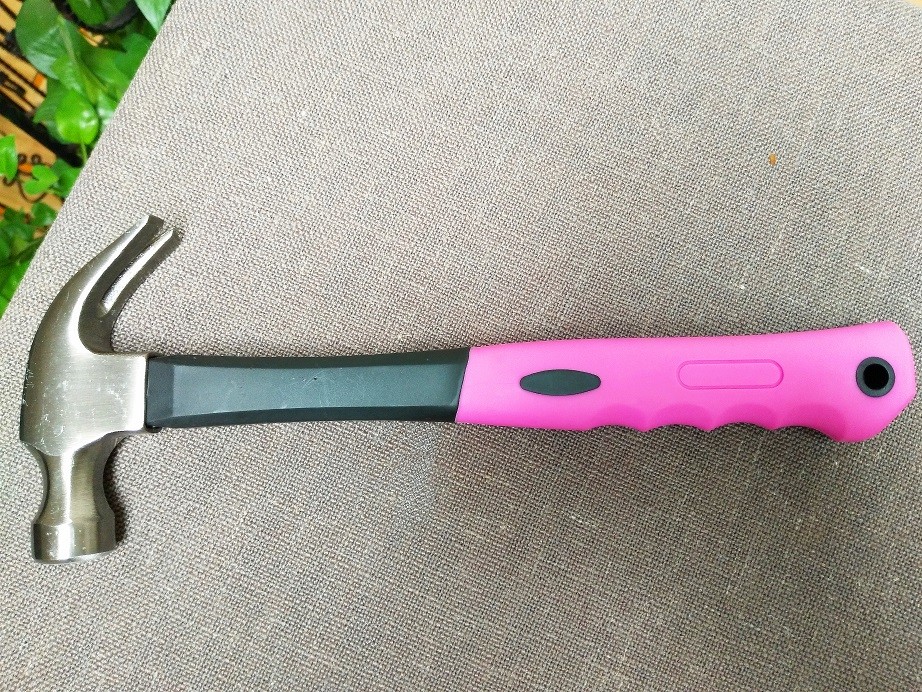 16OZ Forged Steel Hand Tools American Type Claw hammer Carpenter Hammer Nail hammer with Polishing and Lacquer Surface
