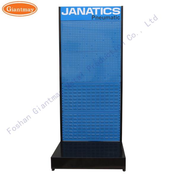 Metal Pegboard Hook Rack for Stores Retail Stand Display