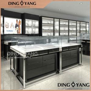 Wholesale Retail Shop Glass Lockable Jewelry Showcase Display from china suppliers