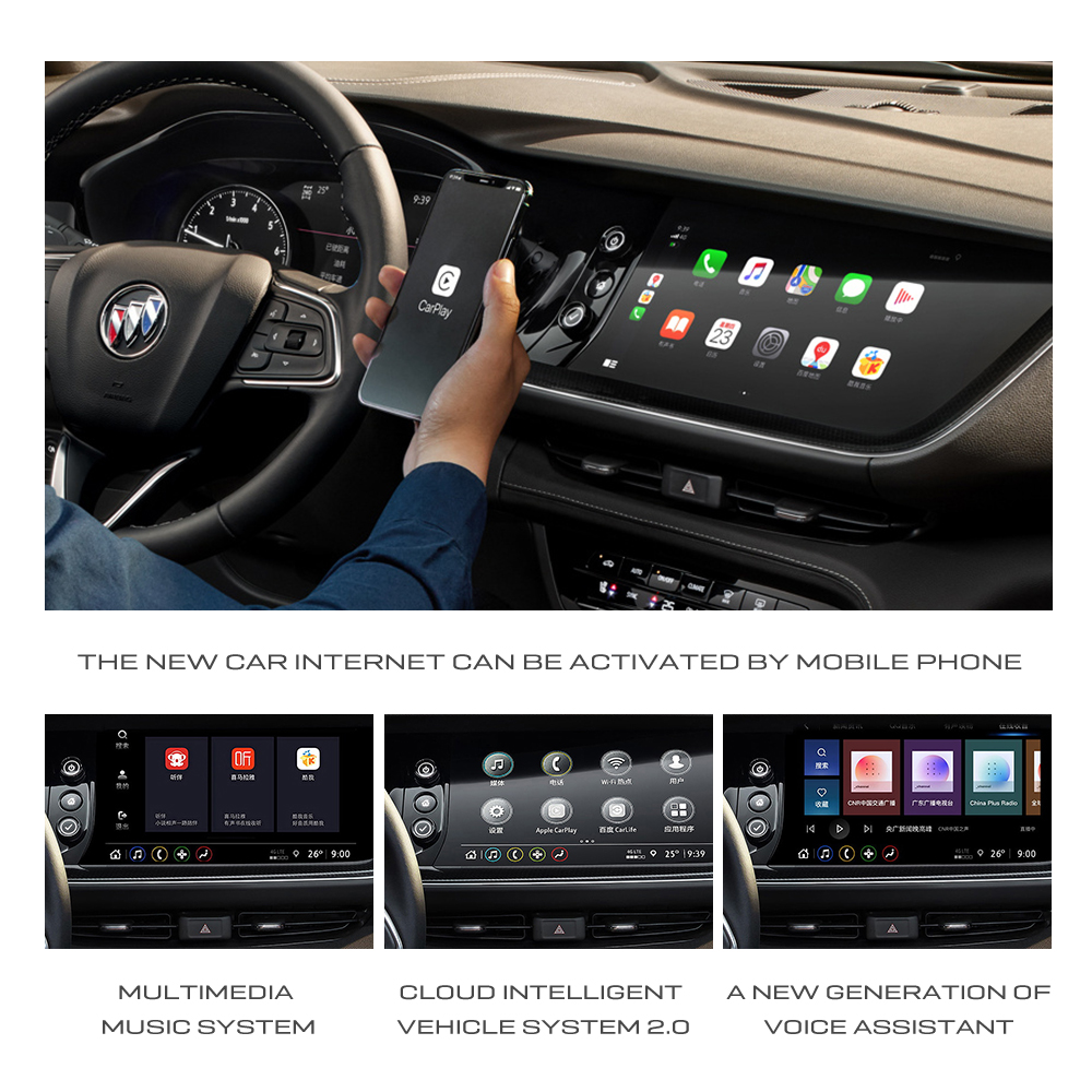 Energy Vehicle 2024 Buick Envision S Luxury SUV Mini Speed Fuel Cell Gas Car Comfortable Max Speed 205km/h Wheelbase 2779