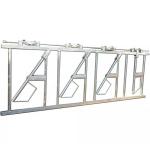 Powder Coated Cattle Breeding Equipment Carbon Steel 0.4m-1.2m