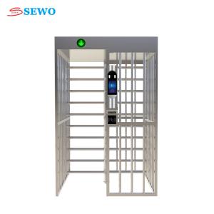 Wholesale Secure Bi-Directional Full Height Turnstile Gate 1500*1500*2200 mm for Pedestrian Access Control from china suppliers