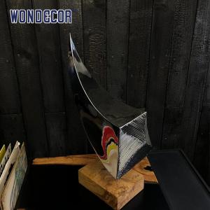 Wholesale Customizable Silvery Stainless Steel Art Sculptures Innovative Designs from china suppliers