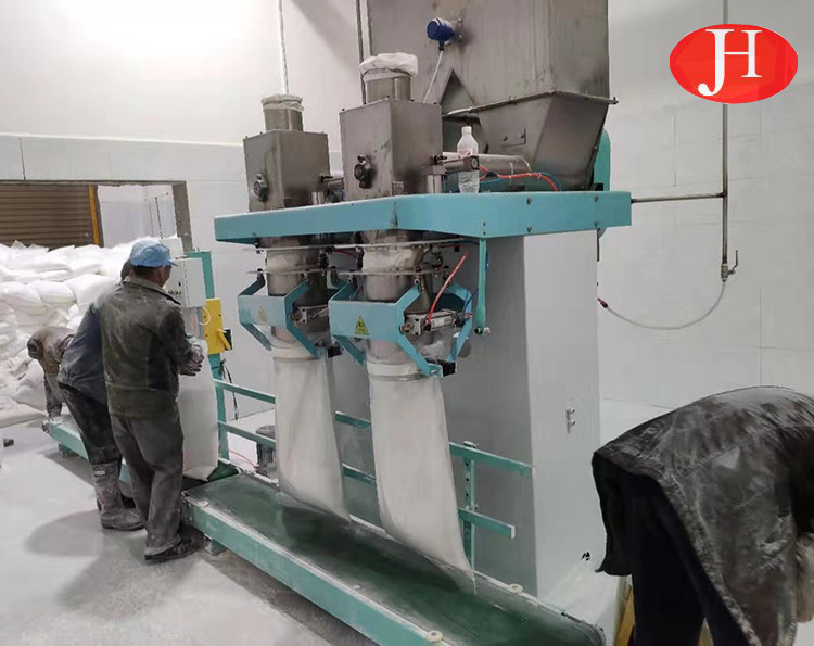 Quantitative Packaging Corn Starch Making Machine Electric 15 T/H Capacity