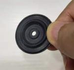 OEM Fibrous Cloth Covered Silicone Sealing Gasket 80 Shore A For Air Purifier