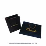 Gift Shopping Stand Up Kraft Paper Bag with Handle Eco Friendly OEM Availalbe
