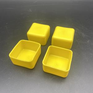 Wholesale Yellow Square Shape Plastic Rubber Unistrut Over End Caps from china suppliers