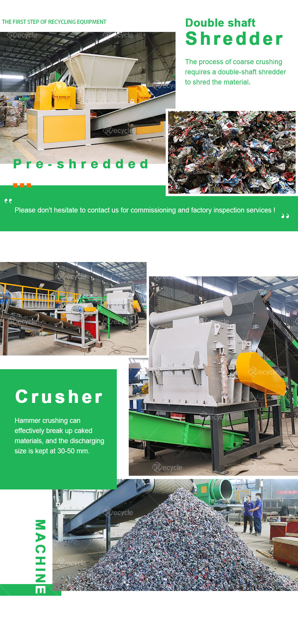 UBC Carbonization Decoating Furnace Continuous UBC Aluminum Cans Decoating Machine