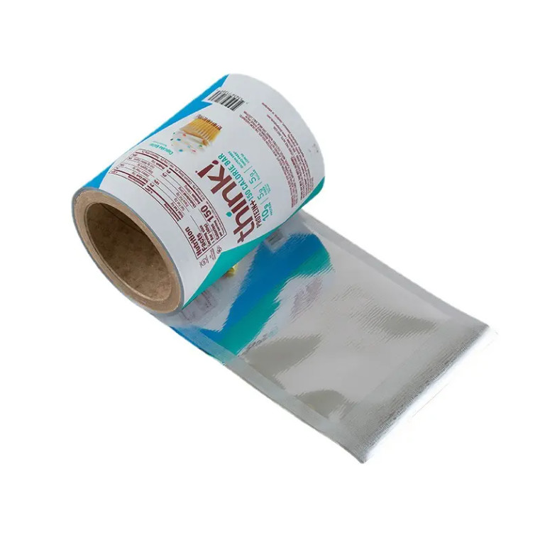 Custom Printed Heat Seal PET BOPP Plastic Roll Film Candy And Chocolate Food Packaging, Aluminum Foil Film Stock With Orders