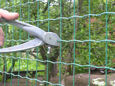 Galvanized steel wire and PVC coated Euro fence