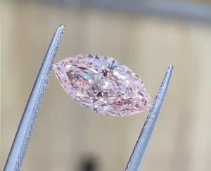 Wholesale HPHT Pink Equine Eye Laboratory Made Diamonds Jewelry Decorations from china suppliers