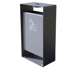 Wholesale SGS Certificate 45L Outdoor Metal Trash Can With Ashtray from china suppliers