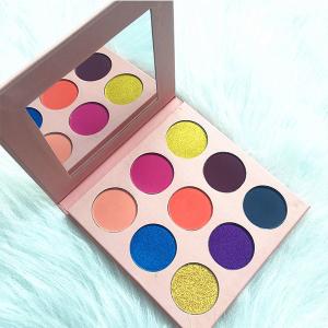 Wholesale 2020 Hot In Stock Waterproof OEM ODM Shimmer Makeup Eyeshadow Palette from china suppliers