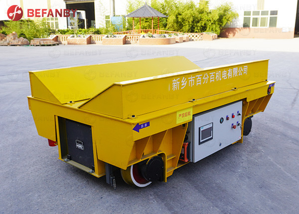 PLC Automatic Control 50t Coil Transfer Cart