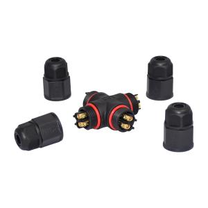 Wholesale L20 4 Wire Waterproof Connector 2pins Screw Assembly Connector For Outdoor Light from china suppliers