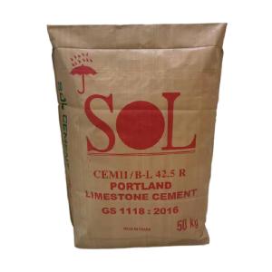 Wholesale Custom Woven PP Valve Bag 25Kg 50Kg Polypropylene Cements Gypsum Powder Bag from china suppliers