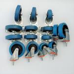 Heavy Duty Industrial PU Polyurethane Castor Wheel for Tool Cabinet Furniture