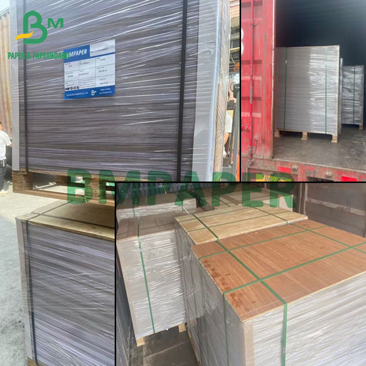 1mm 1.5mm 2.0mm Claycoated Board Two Side White Cardboard Grey Middle 31“ X 43" 787mm X 1092mm