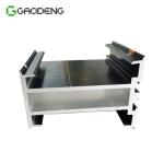 Powder Coated Aluminium Construction Profiles Wood Grain Anodized