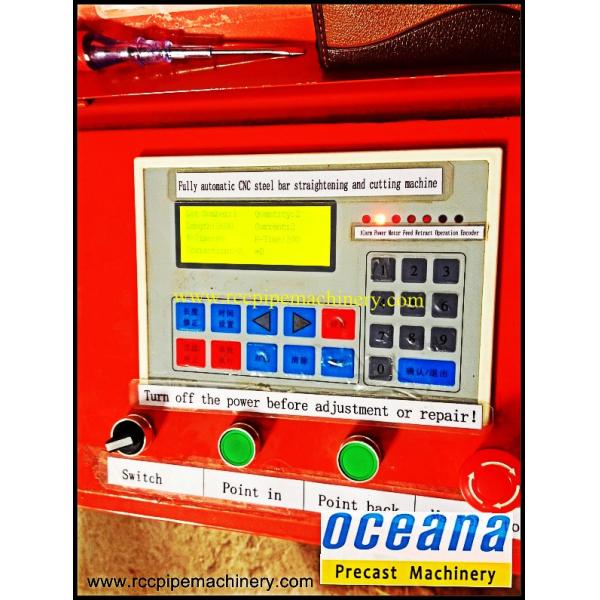 Automatic Steel Straightening and cutting machine