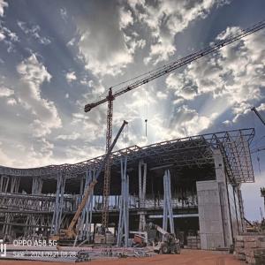 Wholesale Q355 Steel Space Frames Airport Terminal Building For Large Span Building from china suppliers