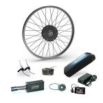 High Speed Electric Road Bike Kit Front Motor Wheel Assist Kit With Batteries