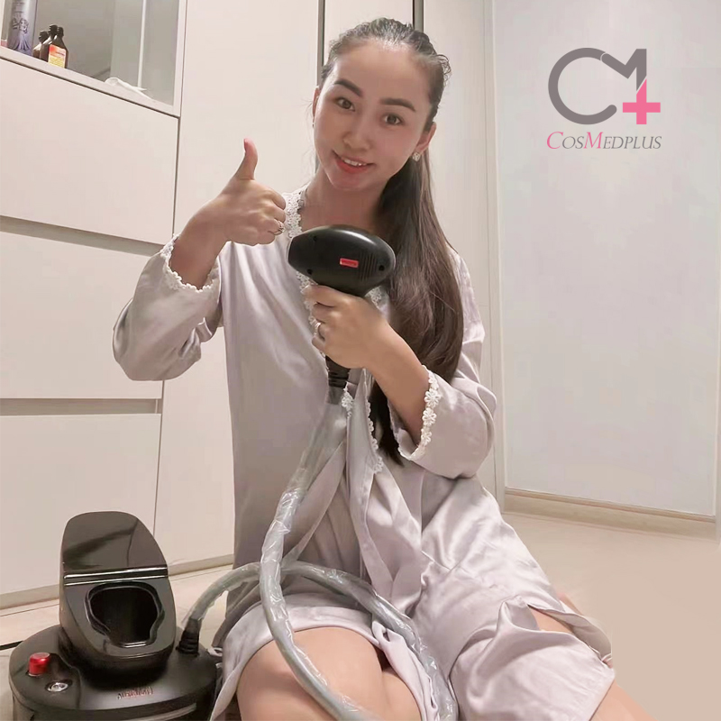 Style Portable 755nm 808nm 1064nm Wavelength Ice Diode Laser Mini Hair Removal Machine