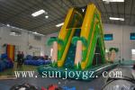 Jungle Inflatable Water Slide On Land Aqua Water Park Kids Amusement Park