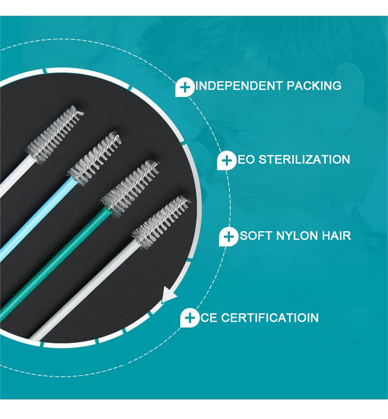 Hosptial Disposable Throat Swab Stick , Sterile Antigen Test Nasal Swab