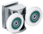 22-26mm Wheels Hanging Sliding Glass Door Rollers 30kg Stress Capacity