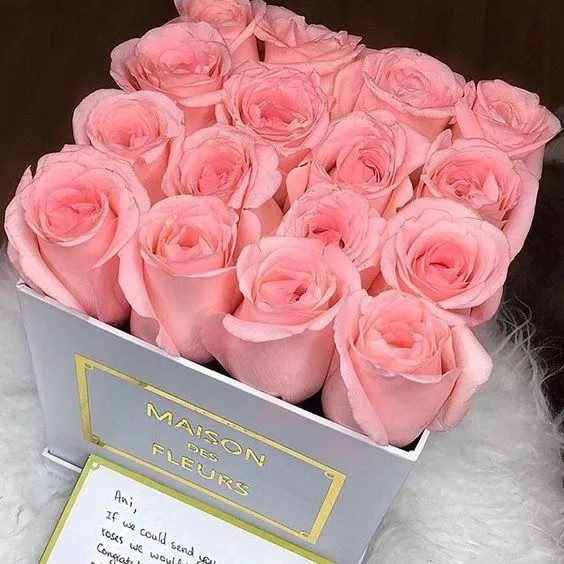 Popluare flower box offset printing logo preserved rose paper box