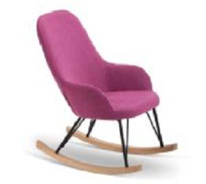 Wholesale North Europe style fabric rocking chair furniture from china suppliers