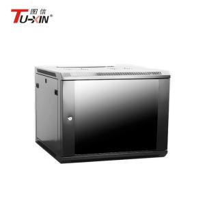 Wholesale Electric Industry Wall Mount Server Cabinet , Soundproof 6u Wall Mount Network Rack from china suppliers