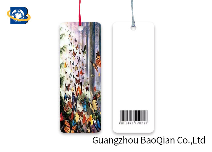 Embellished Tassel 3D Lenticular Bookmark No Harm Material Cartoon Animal Image