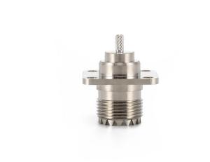 Wholesale UHF female flange Connector for RG316 cable crimp from china suppliers