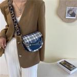 2 Colors Long Strip PU Ladies Bags Luxury Bags Women Handbags Trends Latest