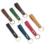 Custom Metal Pu Leather Keychain Car Brand Gift Business Key Ring