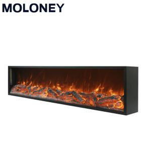 Wholesale Built In Pure Decoration Insert Electric Fireplace LED Frame 70inch from china suppliers