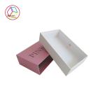 Pink Jewelry Paper Gift Box / Sliding Drawer Gift Boxes Cutomized Size
