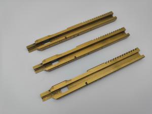 Wholesale VCD Grinding Cnc Precision Parts Serrated Cutter High Flatness Yellow Plated from china suppliers