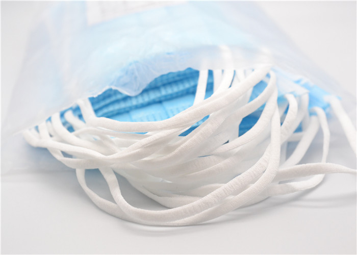 Non Woven 3 Ply Face Mask Soft Non - Irritating Elastic Bands Oem Available