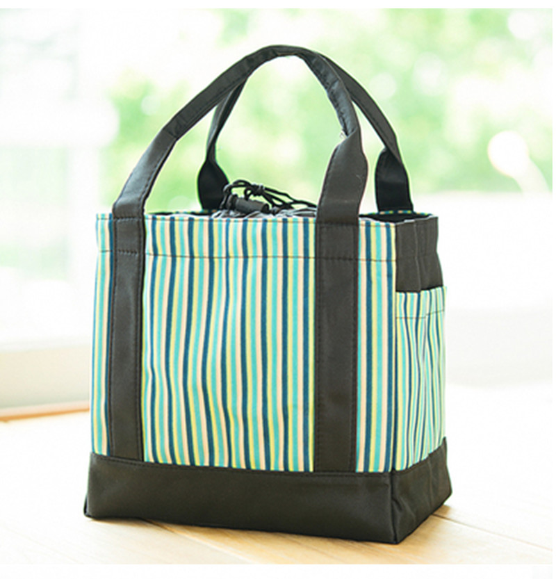 FDA Approved PEVA Lining Insulated Lunch Tote For Food
