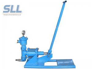 Wholesale Small Hand Operated Grout Pumping Equipment , 0-8L/Min Cement Grouting Equipment from china suppliers