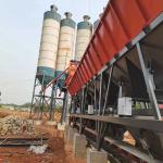 RCC Ready Mix Batching Plant Concrete Machinery Mixer 75m3