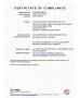 Ledsion Lighting LLC Certifications