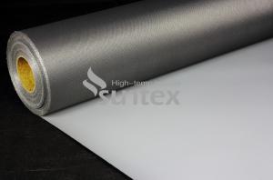 Wholesale Awesome Certified Fire Resistance PTFE Coated Fiberglass Fabric Heat Resistant Blanket from china suppliers
