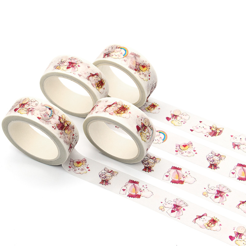 Water Resistant Kawaii Japanese Washi Paper Tape