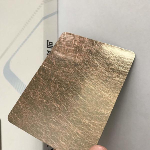 304 Stainless Steel Plate 304L HairLine Colorful Stainless Steel Sheet With